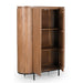 Opbergkast Kast Noor Mangohout Naturel hout 115x43x151 cm-Opbergkasten-Livingfurn
