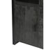 Opbergkast Kast Norris Mangohout Zwart 100x43x150 cm-Opbergkasten-Livingfurn