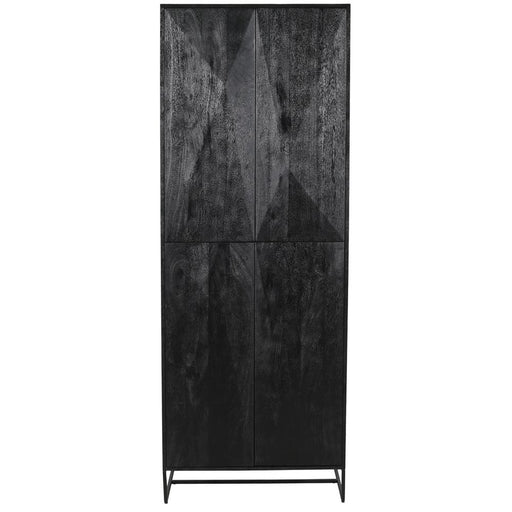 Opbergkast Kast Onyx Zwart 720951-Opbergkasten-PTMD