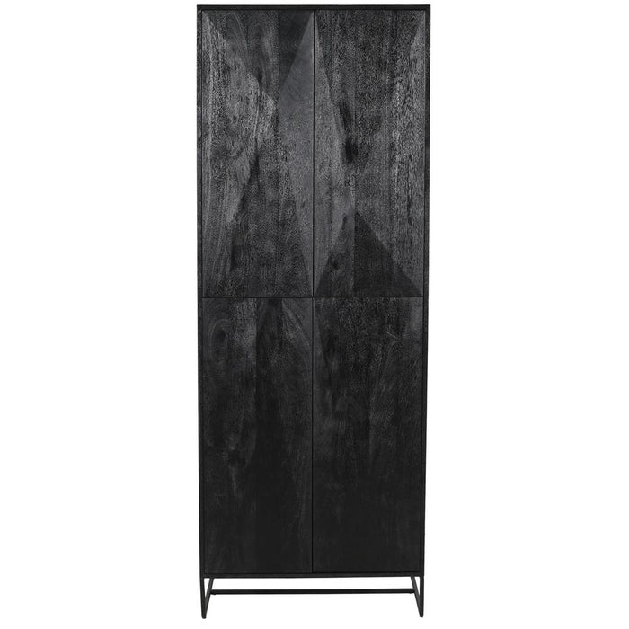 Opbergkast Kast Onyx Zwart 720951-Opbergkasten-PTMD