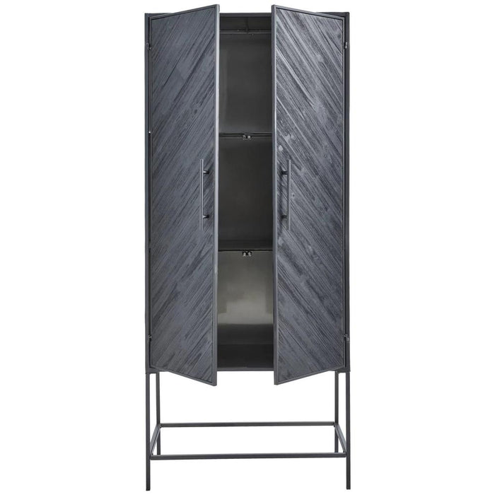 Opbergkast Kast Rens Zwart-Opbergkasten-PTMD