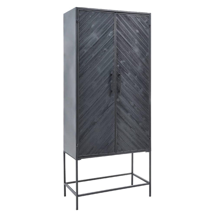 Opbergkast Kast Rens Zwart-Opbergkasten-PTMD