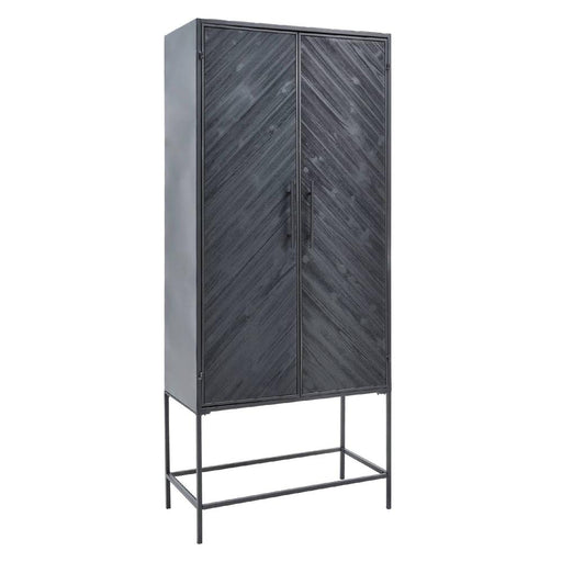Opbergkast Kast Rens Zwart-Opbergkasten-PTMD