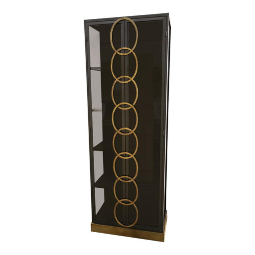 Opbergkast Kast Riho Zwart 80x45 cm-Opbergkasten-PTMD