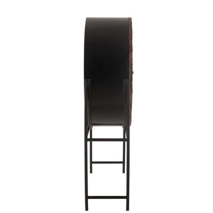 Opbergkast Kast Shanil Gerecycleerd MDF, Recycled Hout, Metaal-Opbergkasten-J-Line