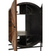 Opbergkast Kast Shanil Gerecycleerd MDF, Recycled Hout, Metaal-Opbergkasten-J-Line