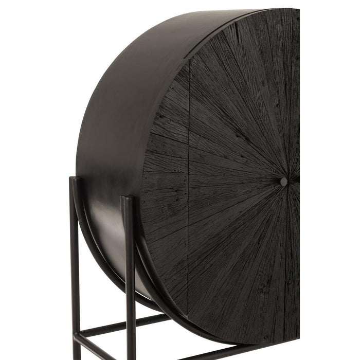 Opbergkast Kast Shanil Gerecycleerd Metaal, MDF, Recycled Hout-Opbergkasten-J-Line
