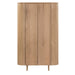 Opbergkast Kast Tobago Eikenhout fineer Naturel hout 115x43x180-Opbergkasten-Livingfurn
