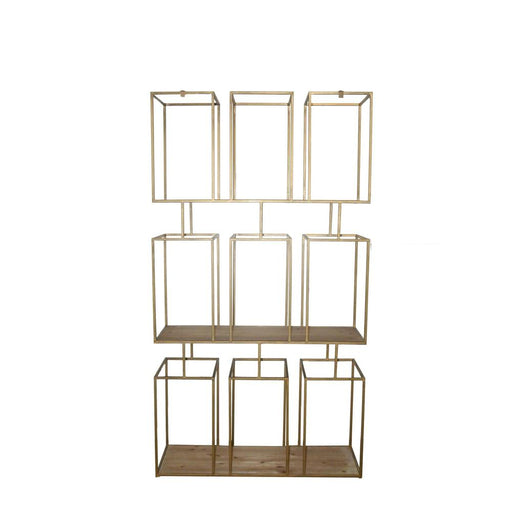 Opbergkast Kast Vakkenkast Beige-Opbergkasten-PTMD