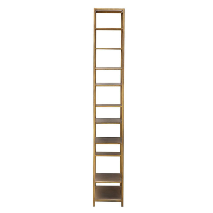 Opbergkast Kast Vakkenkast Geel 30x60 cm-Opbergkasten-PTMD