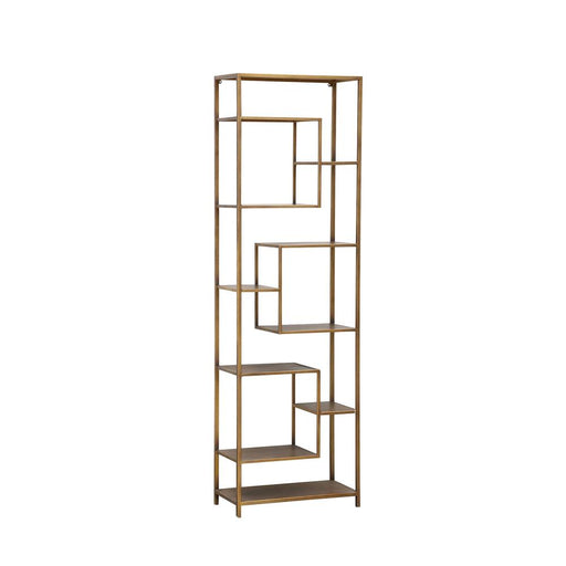 Opbergkast Kast Vakkenkast Geel 30x60 cm-Opbergkasten-PTMD