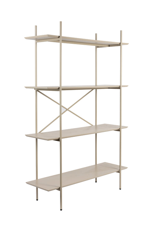 Opbergkast Marcio MDF, Metaal Beige 40x120 cm-Opbergkasten-Creating Home