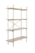 Opbergkast Marcio MDF, Metaal Beige 40x120 cm-Opbergkasten-Creating Home