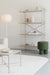 Opbergkast Marcio MDF, Metaal Beige 40x120 cm-Opbergkasten-Creating Home