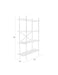 Opbergkast Marcio MDF, Metaal Beige 40x120 cm-Opbergkasten-Creating Home