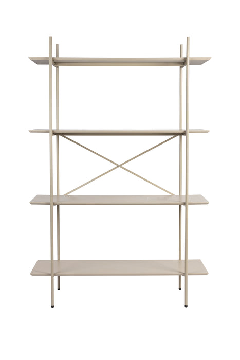 Opbergkast Marcio MDF, Metaal Beige 40x120 cm-Opbergkasten-Creating Home
