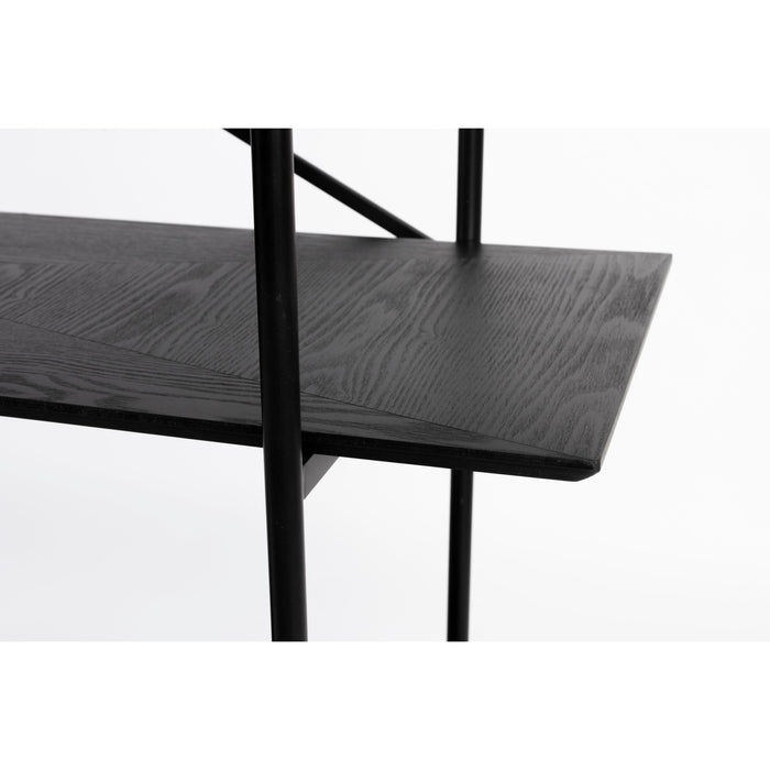 Opbergkast Marcio MDF, Metaal Zwart 40x120 cm-Opbergkasten-Creating Home