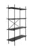 Opbergkast Marcio MDF, Metaal Zwart 40x120 cm-Opbergkasten-Creating Home