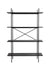 Opbergkast Marcio MDF, Metaal Zwart 40x120 cm-Opbergkasten-Creating Home