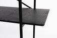 Opbergkast Marcio MDF, Metaal Zwart 40x120 cm-Opbergkasten-Creating Home