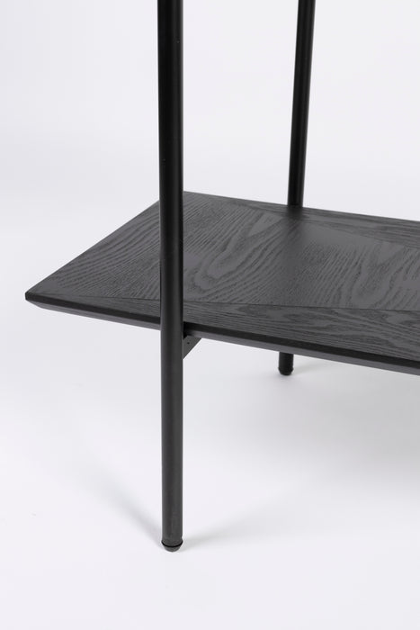 Opbergkast Marcio MDF, Metaal Zwart 40x120 cm-Opbergkasten-Creating Home