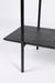 Opbergkast Marcio MDF, Metaal Zwart 40x120 cm-Opbergkasten-Creating Home