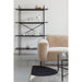 Opbergkast Marcio MDF, Metaal Zwart 40x120 cm-Opbergkasten-Creating Home