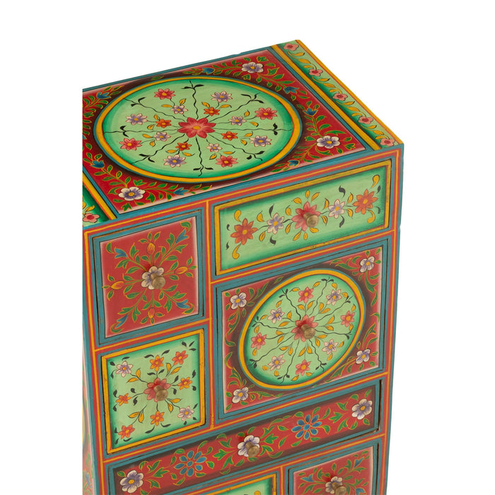 Opbergkast Mix Mangohout hout 29x43 cm-Opbergkasten-J-Line