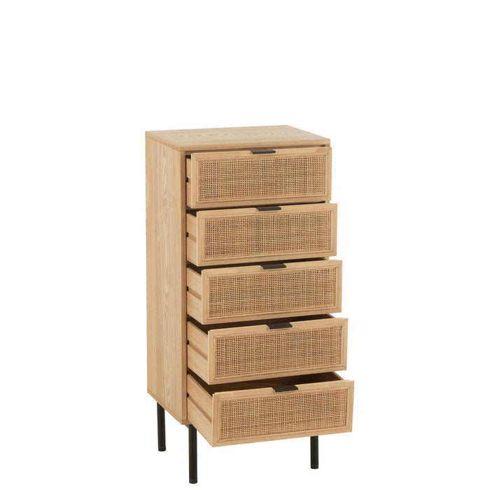 Opbergkast Naturel Mdf 35x46 cm-Opbergkasten-J-Line