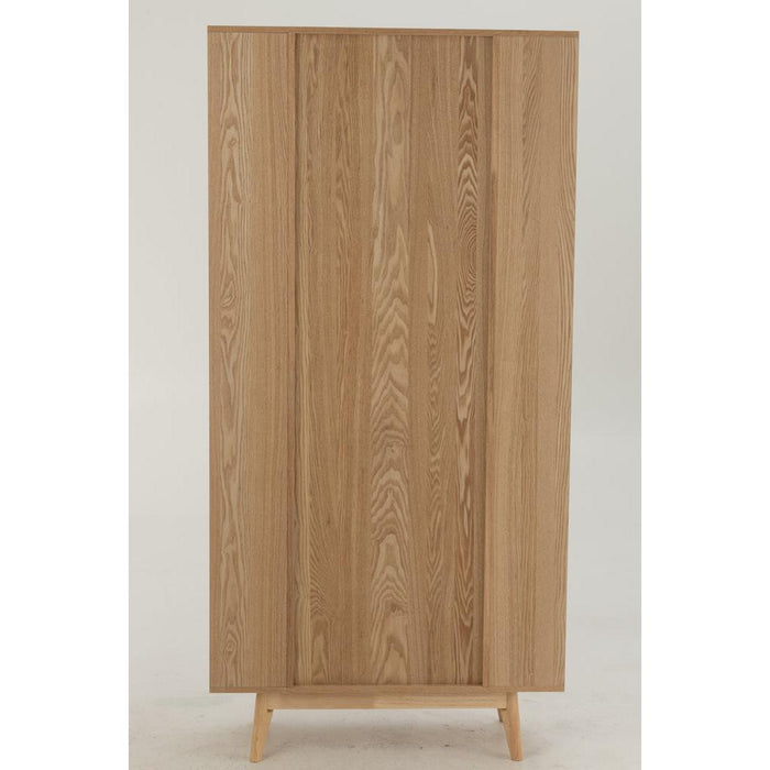 Opbergkast Naturel Mdf 36x88 cm-Opbergkasten-J-Line