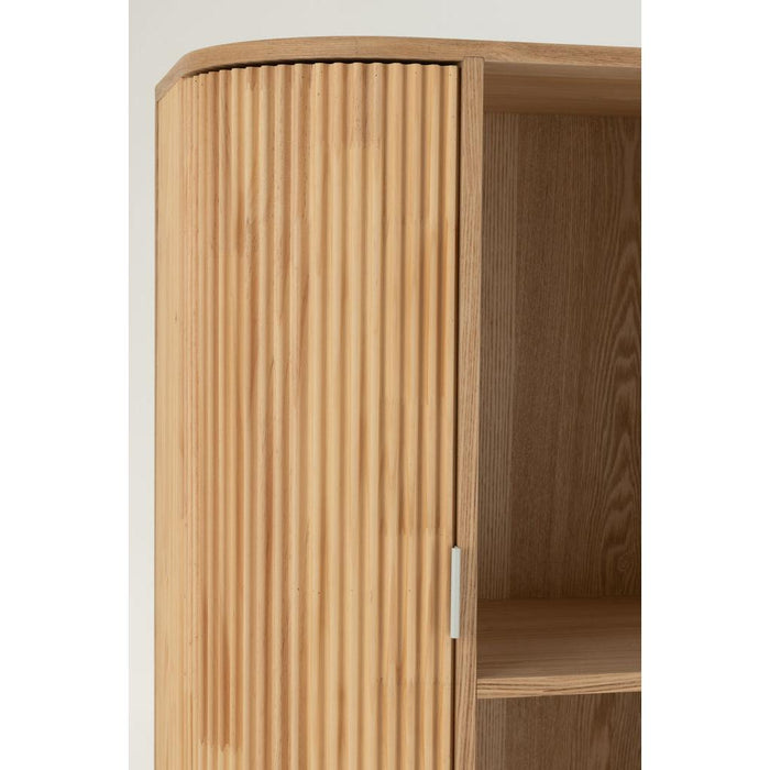 Opbergkast Naturel Mdf 36x88 cm-Opbergkasten-J-Line