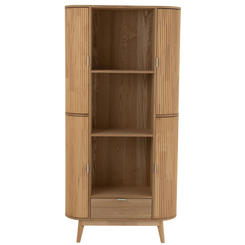 Opbergkast Naturel Mdf 36x88 cm-Opbergkasten-J-Line
