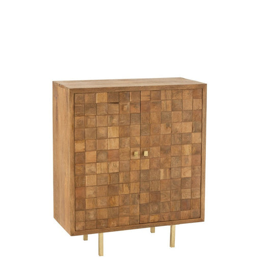 Opbergkast Naturel Mdf 42x89 cm-Opbergkasten-J-Line