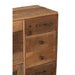 Opbergkast Naturel Recycled hout 30x62 cm-Opbergkasten-J-Line