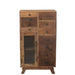 Opbergkast Naturel Recycled hout 30x62 cm-Opbergkasten-J-Line