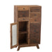 Opbergkast Naturel Recycled hout 30x62 cm-Opbergkasten-J-Line