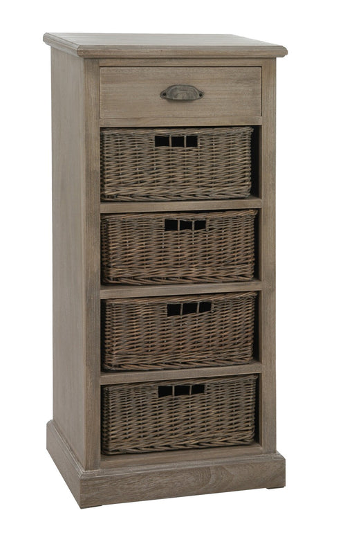 Opbergkast Naturel Rotan 33x49 cm-Opbergdozen en manden-J-Line
