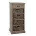 Opbergkast Naturel Rotan 33x49 cm-Opbergkasten-J-Line