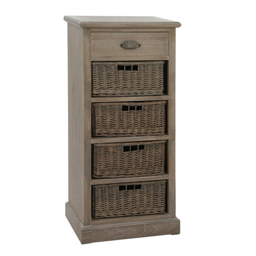 Opbergkast Naturel Rotan 33x49 cm-Opbergdozen en manden-J-Line