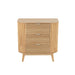 Opbergkast Naturel Rubber hout L 40x80 cm-Opbergkasten-J-Line