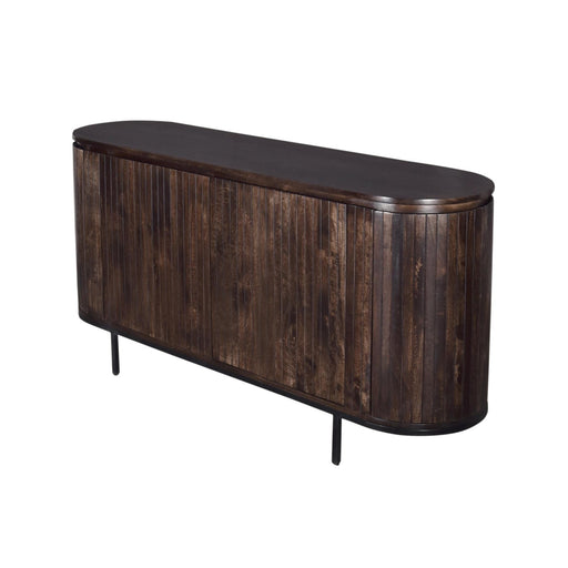 Opbergkast Noor Mangohout Bruin 170x43x81 cm-Dressoirs-Livingfurn