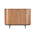 Opbergkast Noor Mangohout Naturel hout 115x43x81 cm-Dressoirs-Livingfurn