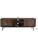 Opbergkast Ravenstein Mangohout Bruin 50x40x150 cm-TV-meubels-Livingfurn