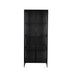 Opbergkast Rob Large Metaal Zwart 35x70 cm-Opbergkasten-Creating Home