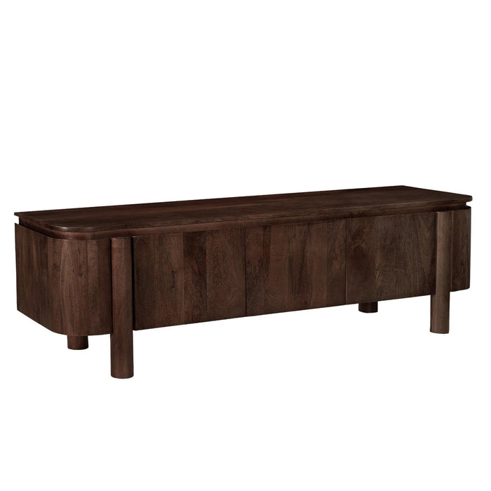 Opbergkast Salano Mangohout Bruin 170x43x50 cm-TV-meubels-Livingfurn