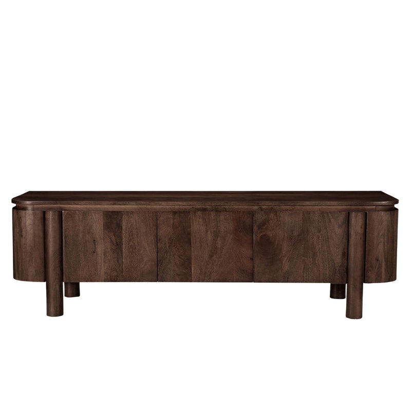 Opbergkast Salano Mangohout Bruin 170x43x50 cm-TV-meubels-Livingfurn