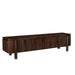 Opbergkast Salano Mangohout Bruin 210x43x50 cm-TV-meubels-Livingfurn