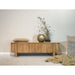 Opbergkast Salano Mangohout Naturel hout 170x43x50 cm-TV-meubels-Livingfurn