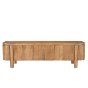 Opbergkast Salano Mangohout Naturel hout 170x43x50 cm-TV-meubels-Livingfurn