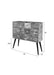 Opbergkast San Teak, Metaal Bruin 31x90 cm-Opbergkasten-Creating Home